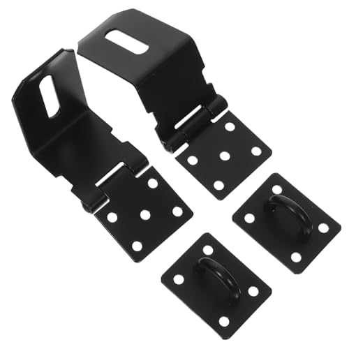 Yardenfun 2 Stück Edelstahl Tür-riegel Vorhängeschloss Kompatibel Sicherheitsüberfalle für Haus Schuppen Garage und Lagerraum Oberflächenmontiert Einfache Installation Robust Yardenfun 2 Stück Edelstahl Tür-riegel Vorhängeschloss Kompatibel Sicherheitsüberfalle für Haus Schuppen Garage und Lagerraum Oberflächenmontiert Einfache Installation Robust von Yardenfun