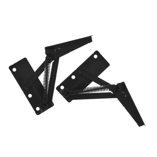Yardenfun 2 Stück Klappbares Scharnier mit Feder Verstellbar für Sofa Möbel Lift Top Hinge Schwerlast Möbelscharnier aus Kaltgewalztem Stabiler Möbelbeschlag für Schrank und Aufbewahrung von Yardenfun