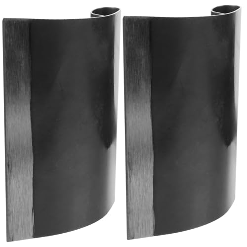 Yardenfun 2 Stück Manganstahl Haarschaber Professionelles Werkzeug zum Entfernen von Schweinehaaren für Supermärkte Bauernhöfe und Haushalte Ergonomischer Griff für Präzises und Müheloses von Yardenfun