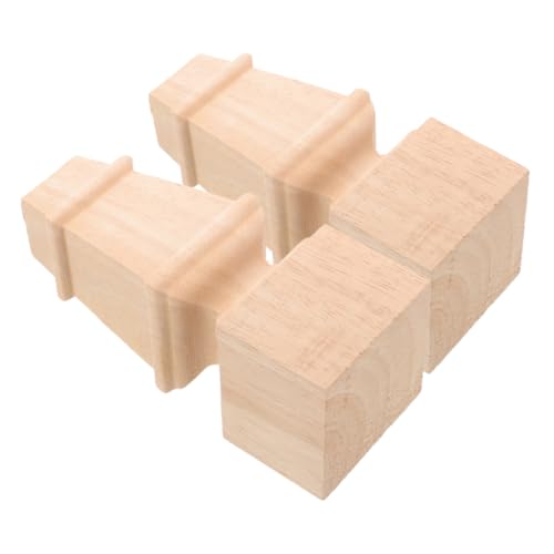 Yardenfun 2 Stück Möbelbeine Holz Ersatzfüße für Sofa Robuste Holzfüße mit Minimalistischer für Harmonische Wohnräume Yardenfun 2 Stück Möbelbeine Holz Ersatzfüße für Sofa Robuste Holzfüße mit Minimalistischer für Harmonische Wohnräume von Yardenfun