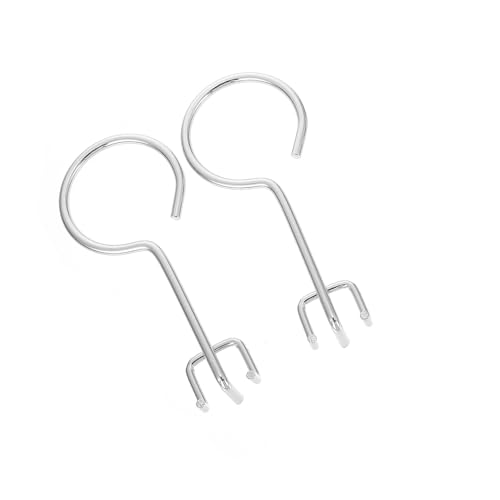 Yardenfun 2 Stück Pegboard Haken aus Robustem Praktische Tassenhalterung Vielseitig für Zuhause Laden Restaurant zur Ordentlichen Aufbewahrung von Bechern und Tassen von Yardenfun
