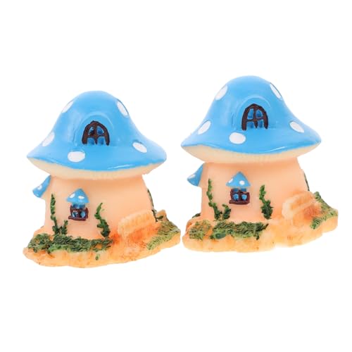 Yardenfun 2 Stück Pilzhaus Modell Dekoration Realistische Garten und Terrarien Ornamente Langlebige Landschaftsdeko für Blumentöpfe Balkon Haustierbox Terrarien Zubehör Yardenfun 2 Stück Pilzhaus Modell Dekoration Realistische Garten und Terrarien Ornamente Langlebige Landschaftsdeko für Blumentöpfe Balkon Haustierbox Terrarien Zubehör von Yardenfun
