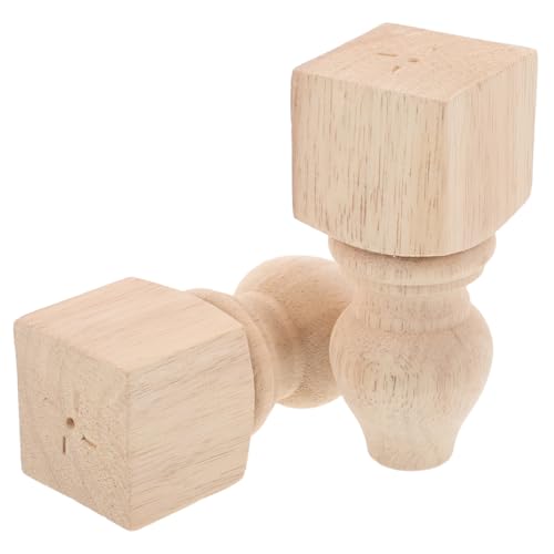Yardenfun 2 Stück Quadratische Massivholz Möbelfüße Unvollendete Holzbeine für Sofas Schränke Tische Robuste Vielseitige Unterstützung Einfache Montage Stabile Möbelbeine Langlebige Yardenfun 2 Stück Quadratische Massivholz Möbelfüße Unvollendete Holzbeine für Sofas Schränke Tische Robuste Vielseitige Unterstützung Einfache Montage Stabile Möbelbeine Langlebige von Yardenfun