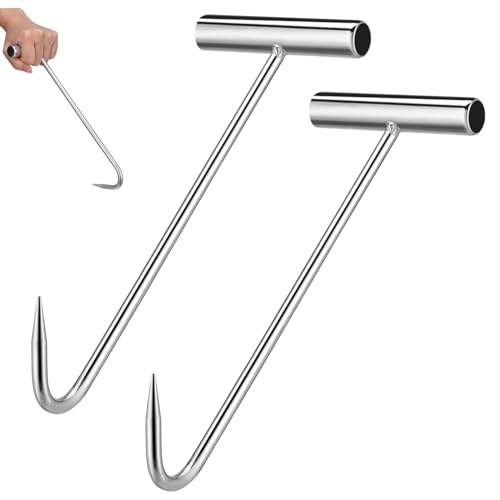 Yardenfun 2 Stück Schachtdeckelhaken Griff Rostfrei Langlebig Vielseitig Einsetzbar für Kanaldeckel Abflussgitter und Rolltoröffner Praktische Hebewerkzeuge Yardenfun 2 Stück Schachtdeckelhaken Griff Rostfrei Langlebig Vielseitig Einsetzbar für Kanaldeckel Abflussgitter und Rolltoröffner Praktische Hebewerkzeuge von Yardenfun