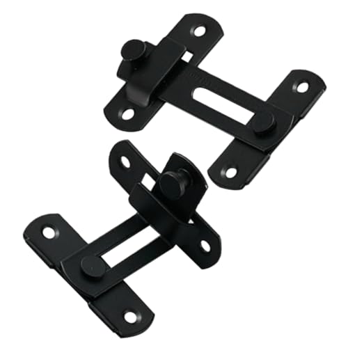 Yardenfun 2 Stück Schiebetür Riegel aus Rostfreiem Metall Korrosionsbeständig Langlebig und Winkel Sicherheitstürverriegelung für Badezimmer und Haustüren Einfacher Einbau Rustikaler Stil Yardenfun 2 Stück Schiebetür Riegel aus Rostfreiem Metall Korrosionsbeständig Langlebig und Winkel Sicherheitstürverriegelung für Badezimmer und Haustüren Einfacher Einbau Rustikaler Stil von Yardenfun