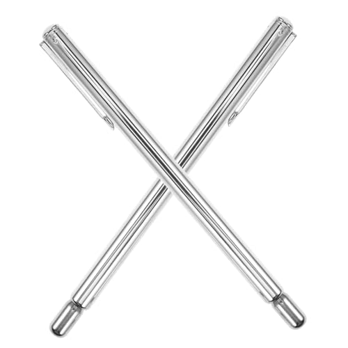 Yardenfun 2 Stück Teiliges Flexibles Wünschelruten Faltbar Handlich Langlebig für Wassersuche und Radiästhesie Geeignet Einfache Handhabung für Mobile Einsätze Yardenfun 2 Stück Teiliges Flexibles Wünschelruten Faltbar Handlich Langlebig für Wassersuche und Radiästhesie Geeignet Einfache Handhabung für Mobile Einsätze von Yardenfun