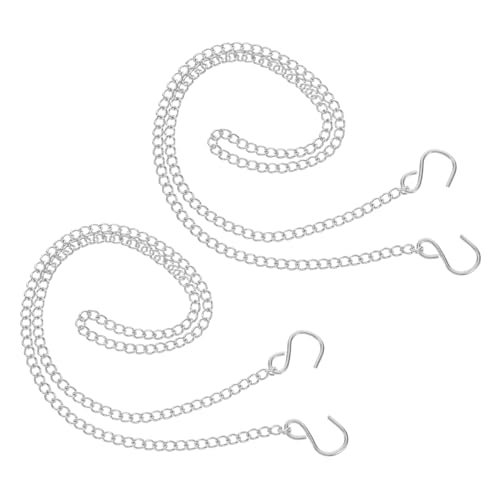 Yardenfun 2 Stück Teiliges Metall hängeketten mit S haken Robuste Aufhängung für Pflanzkörbe Dekorationen und Schilder Wetterfeste Ketten für Garten Wohnbereich Yardenfun 2 Stück Teiliges Metall hängeketten mit S haken Robuste Aufhängung für Pflanzkörbe Dekorationen und Schilder Wetterfeste Ketten für Garten Wohnbereich von Yardenfun