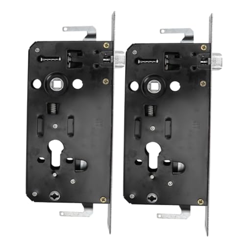 Yardenfun 2 Stück Teiliges Stabiles Einsteckschloss für Innentüren und Gartentore Einbruchhemmendes Mortise Lock Rostfreier Metallkörper Beidseitig für Wohn und Geschäftsbereiche Yardenfun 2 Stück Teiliges Stabiles Einsteckschloss für Innentüren und Gartentore Einbruchhemmendes Mortise Lock Rostfreier Metallkörper Beidseitig für Wohn und Geschäftsbereiche von Yardenfun