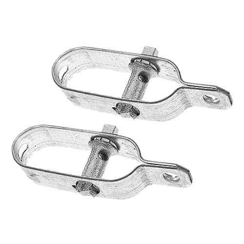Yardenfun 2 Stück Teiliges Stahl Drahtseil Spanner für Garten Robuster Draht Tensioner Leichtes Einfach zu Bedienendes Spannschloss für Zaun und Seilspannung im Außenbereich von Yardenfun