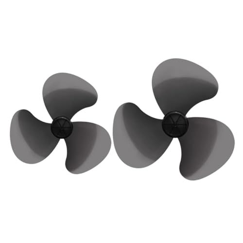 Yardenfun 2 Stück Teiliges Ventilatorflügel aus Robustem Ersatz für Standventilator mit Leisem Betrieb und Einfacher Montage Kompatible Lüfterzubehörteile von Yardenfun