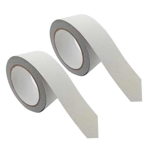 Yardenfun 2 Stück Transparentes Selbstklebendes Rutschfestes Bad Klebeband Verschleißfest Breit X Lang für Innenbereiche Wie Badewanne Dusche Treppen Verbessert Grip Glatten Oberflächen von Yardenfun