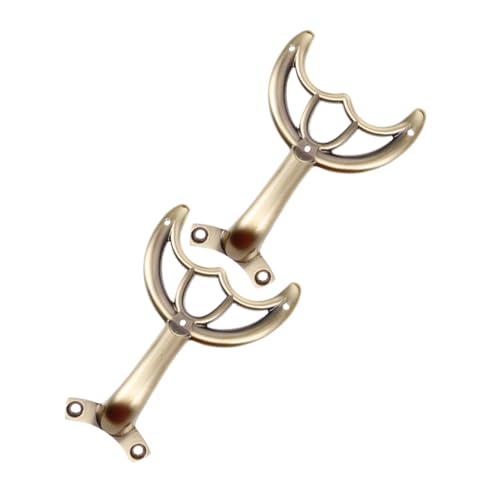 Yardenfun 2 Stück Verstellbare Deckenventilatorhalterung Universalarm Zubehörhalterung Ersatzstütze Große Teile Deckenventilatorhalterungen Schwarze Innenhalterung Für von Yardenfun