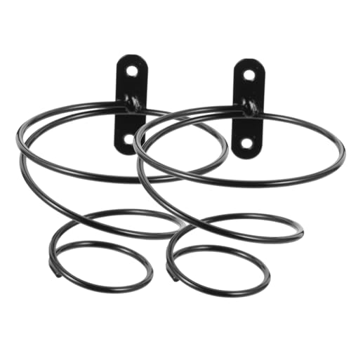 Yardenfun 2 Stück Wandmontierter Weinhalter aus Metall Spiral Weinregal für Flaschenaufbewahrung Dekorativer Flaschenhalter für Küche und Bar Robust und Langlebig Yardenfun 2 Stück Wandmontierter Weinhalter aus Metall Spiral Weinregal für Flaschenaufbewahrung Dekorativer Flaschenhalter für Küche und Bar Robust und Langlebig von Yardenfun
