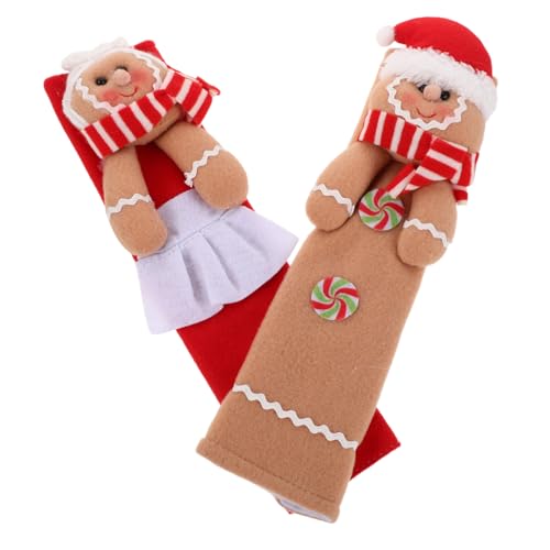 Yardenfun 2 Stück Weihnachts-gingerbread Kühlschrankgriffschutz für Mikrowelle Geschirrspüler Backofen Waschbar Festliche Küchen-dekoration Griffhülle für Haushalt Yardenfun 2 Stück Weihnachts-gingerbread Kühlschrankgriffschutz für Mikrowelle Geschirrspüler Backofen Waschbar Festliche Küchen-dekoration Griffhülle für Haushalt von Yardenfun