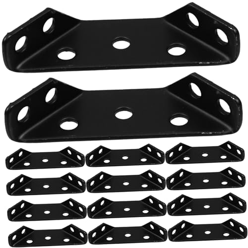 Yardenfun 20 Stück Teiliges Kleine Schwarze Edelstahl Winkelverbinder für Möbel Eckwinkel Stabile Schrankbefestigung Montagewinkel für Küchen Möbelverbindungen Yardenfun 20 Stück Teiliges Kleine Schwarze Edelstahl Winkelverbinder für Möbel Eckwinkel Stabile Schrankbefestigung Montagewinkel für Küchen Möbelverbindungen von Yardenfun