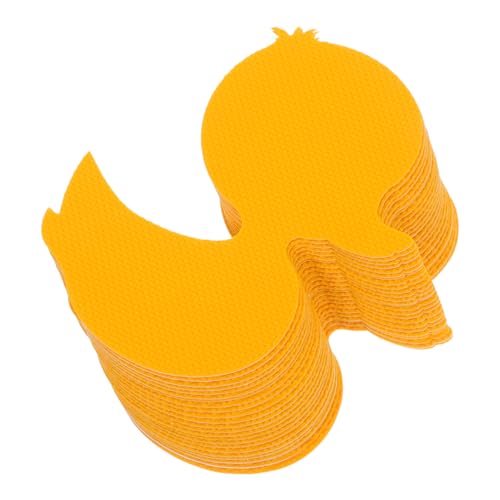 Yardenfun 24 Stück Teiliges Anti-rutsch-badewannen Weichem Gummi mit Niedlichen Entenmotiven Selbstklebend und Hautfreundlich rutschfeste Aufkleber für Dusche Badewanne und Glatte Böden von Yardenfun