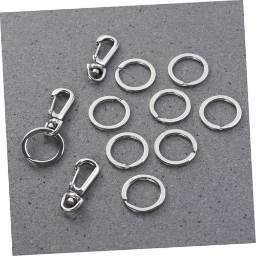 Yardenfun 3 Sätze Dog Tag Clip aus Edelstahl Robuste Anhängerhalter für Hunde und Einfache Befestigung an und Geschirr Sicherer Halt für Haustier erkennungsmarken Yardenfun 3 Sätze Dog Tag Clip aus Edelstahl Robuste Anhängerhalter für Hunde und Einfache Befestigung an und Geschirr Sicherer Halt für Haustier erkennungsmarken von Yardenfun