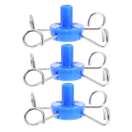 Yardenfun 3 Stück Teiliges Edelstahl Infusionsständer Haken Robuster und Verformungsresistenter Infusionshalter Einfacher Montagehaken für Pflege und medizinische Einrichtungen Kompatibel von Yardenfun
