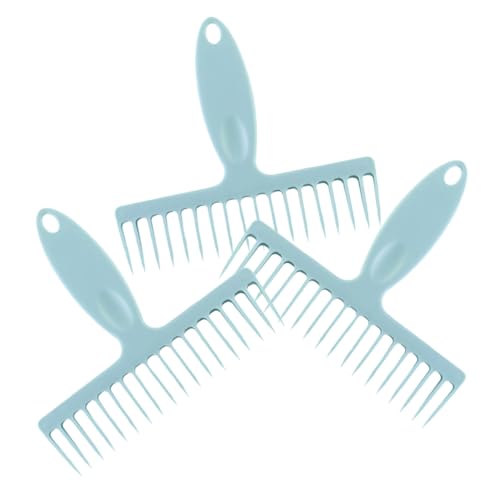 Yardenfun 3 Stück Teiliges Haarentfernungs Kamm Multifunktionales Reinigungswerkzeug für Besen und Teppiche Effektive Haarentfernung ohne Kratzer Praktisch mit Griffdesign für Tägliche von Yardenfun