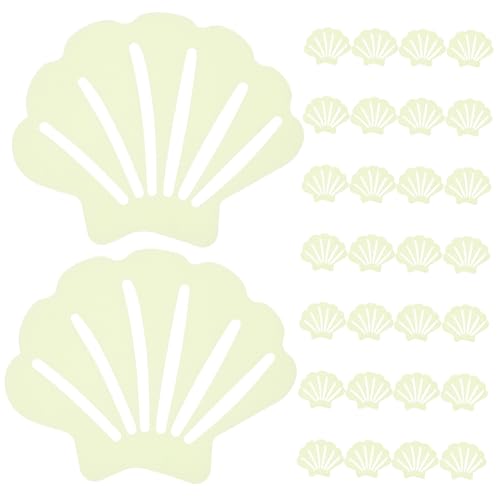 Yardenfun 30 Stück Antirutsch Aufkleber Muschelform für Badewanne und Dusche rutschfeste Badezimmer Dekoration mit Starkem Kleber für Bad Dusche und Am Pool Yardenfun 30 Stück Antirutsch Aufkleber Muschelform für Badewanne und Dusche rutschfeste Badezimmer Dekoration mit Starkem Kleber für Bad Dusche und Am Pool von Yardenfun