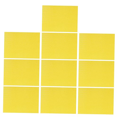 Yardenfun 30stücke Wachs Bienewachs Nest Bienewachs Grundierung Gewachstes Bienenstockfundament Wachsplatte Bienenstock-fundamentblatt Honigbienen-Grundlage Bienenstock-Basis Bienentief-Grun Yardenfun 30stücke Wachs Bienewachs Nest Bienewachs Grundierung Gewachstes Bienenstockfundament Wachsplatte Bienenstock-fundamentblatt Honigbienen-Grundlage Bienenstock-Basis Bienentief-Grun von Yardenfun