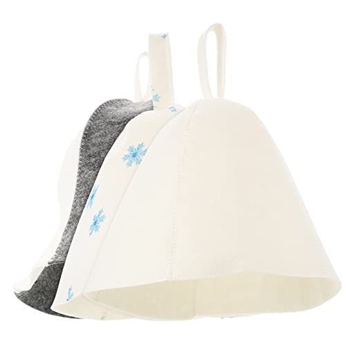 Yardenfun 3 Stück Atmungsaktive Saunahüte Wiederverwendbare Filzhüte für Damen und Herren Stylische Sauna Hüte Schutz vor Überhitzung für Sauna und Spa Yardenfun 3 Stück Atmungsaktive Saunahüte Wiederverwendbare Filzhüte für Damen und Herren Stylische Sauna Hüte Schutz vor Überhitzung für Sauna und Spa von Yardenfun