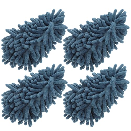 Yardenfun 4 Stück Chenille-Staubwedel trocken abwischbarer Marker-Radierer Radiergummi für Trockenlöschtafel Trockenlöschbrett Auto Schwamm trockener Tafelwischer Whiteboard-Reiniger Marine Yardenfun 4 Stück Chenille-Staubwedel trocken abwischbarer Marker-Radierer Radiergummi für Trockenlöschtafel Trockenlöschbrett Auto Schwamm trockener Tafelwischer Whiteboard-Reiniger Marine von Yardenfun
