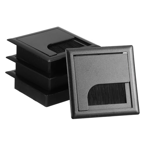 Yardenfun 4 Stücke Kabel Draht Loch Abdeckung Computer Schreibtisch Kabel Box Organizer Box Für Home Office von Yardenfun