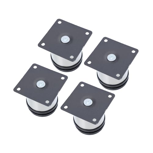 Yardenfun 4 Stück Edelstahl Verstellbare Möbelfüße Höhenverstellbare Möbelbeine Ømm rutschfest Korrosionsbeständig Stabiler Tisch Küchen unterschrank Ersatz Yardenfun 4 Stück Edelstahl Verstellbare Möbelfüße Höhenverstellbare Möbelbeine Ømm rutschfest Korrosionsbeständig Stabiler Tisch Küchen unterschrank Ersatz von Yardenfun