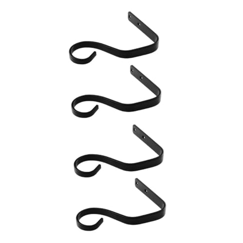 Yardenfun 4 Stück Eisen Wandhaken Vintage Blumenampel Halterung Rustikal für Blumentöpfe Vogelhaus Laterne Gartendeko Robust und Vielseitig für Innen Außen Yardenfun 4 Stück Eisen Wandhaken Vintage Blumenampel Halterung Rustikal für Blumentöpfe Vogelhaus Laterne Gartendeko Robust und Vielseitig für Innen Außen von Yardenfun