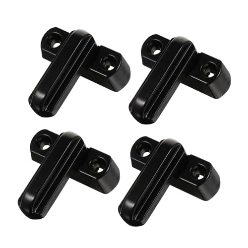 Yardenfun 4 Stück Fenstersicherung T Form aus Zinklegierung Teiliges mit Schrauben und Druckknöpfen für Extra Einbruchschutz Langlebige Sash Blocker Einfache Montage für Innen und Yardenfun 4 Stück Fenstersicherung T Form aus Zinklegierung Teiliges mit Schrauben und Druckknöpfen für Extra Einbruchschutz Langlebige Sash Blocker Einfache Montage für Innen und von Yardenfun