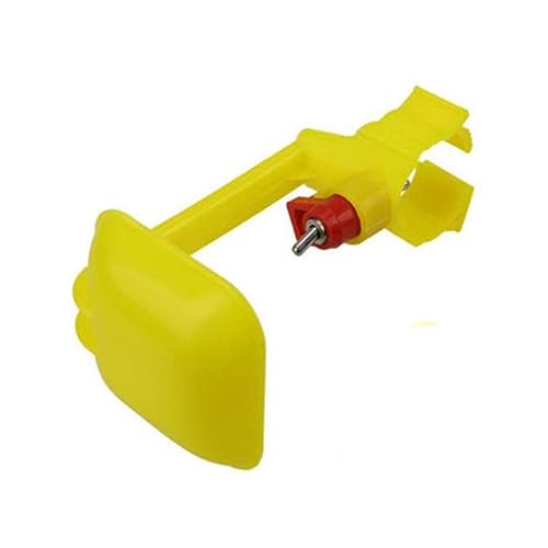 Yardenfun 4 Stück Teiliges Automatischer Geflügel Wasserspender aus Kunststoff Integrierter Hängebecher für Hühner und Gänse Wasserreduzierend Gelb Praktisch für Sauberes Tränken Yardenfun 4 Stück Teiliges Automatischer Geflügel Wasserspender aus Kunststoff Integrierter Hängebecher für Hühner und Gänse Wasserreduzierend Gelb Praktisch für Sauberes Tränken von Yardenfun