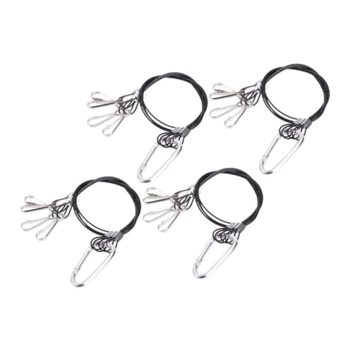 Yardenfun 4 Stück Teiliges Edelstahl aufhängeset für Pflanzenlampen mit Stabilem Seil und Schnalle Wetterfeste Halterung für Aquarium Lampen zum Sicheren Aufhängen von Pflanzen und Yardenfun 4 Stück Teiliges Edelstahl aufhängeset für Pflanzenlampen mit Stabilem Seil und Schnalle Wetterfeste Halterung für Aquarium Lampen zum Sicheren Aufhängen von Pflanzen und von Yardenfun