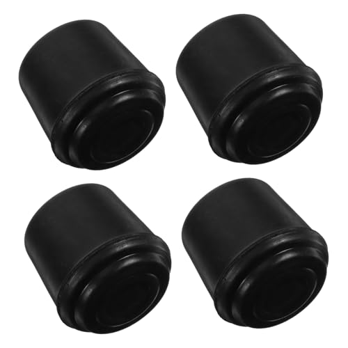 Yardenfun 4 Stück Teiliges Gummi Stuhlbeinkappen Schwarz Langlebige Möbelbeinschoner rutschfeste Schutzkappen für Stuhl und Tischbeine Einfache Montage Geeignet für Innen und Außenmöbel Yardenfun 4 Stück Teiliges Gummi Stuhlbeinkappen Schwarz Langlebige Möbelbeinschoner rutschfeste Schutzkappen für Stuhl und Tischbeine Einfache Montage Geeignet für Innen und Außenmöbel von Yardenfun