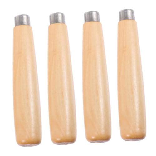 Yardenfun 4 Stück Teiliges Holzgriff Feilen Ersatz Rutschfester Werkzeuggriff aus Robustem Holz Ergonomisch für Sicheres Schneiden und Präzises Arbeiten bei Holz Metallbearbeitung Yardenfun 4 Stück Teiliges Holzgriff Feilen Ersatz Rutschfester Werkzeuggriff aus Robustem Holz Ergonomisch für Sicheres Schneiden und Präzises Arbeiten bei Holz Metallbearbeitung von Yardenfun