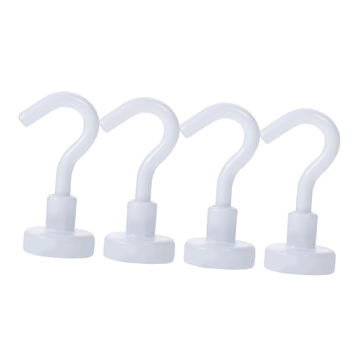 Yardenfun 4 Stück Teiliges Magnetische Haken Weiß Vielseitige Aufbewahrungshaken für Büro Küche Bad Robuste Küchenschrank Haken mit Starkem Halt Yardenfun 4 Stück Teiliges Magnetische Haken Weiß Vielseitige Aufbewahrungshaken für Büro Küche Bad Robuste Küchenschrank Haken mit Starkem Halt von Yardenfun
