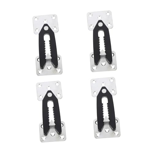 Yardenfun 4 Stück Teiliges Sofa Verbinder aus Robustem Material Praktischer Möbelverbinder für Schnelles Stabiles Verbinden von Sofas und Couch Segmenten Einfache Montage für Vielseitige von Yardenfun