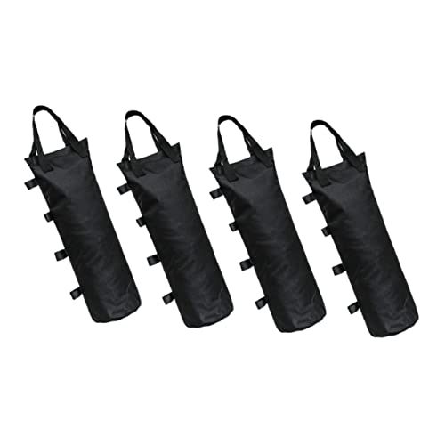 Yardenfun 4 Stück Teiliges Zelt Sandtaschen aus Oxford Robuste Gewichte für Outdoor Sonnenschutz Wasserfest mit Tragegriff Passend für Pavillon und Marktentstützen von Yardenfun