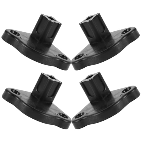 Yardenfun 4 Stück Teiliges Zeltfuß für Vierbein Zelte Leichtes Tragbares Markisen Zubehör mit Rutschfester Stabiler Halterung Schnelle Kompatibel mit Verschiedenen Sonnenschirmen und Zelten von Yardenfun