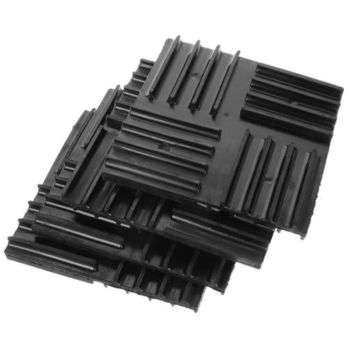 Yardenfun 4 Stück Vibrationsdämpfer Pads für Klimaanlagen Geräuschreduzierende und Stoßdämpfende Gummifüße aus Wetterbeständigem Material Installieren Langlebig und Vielseitig Einsetzbar von Yardenfun