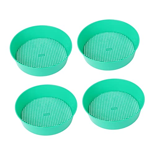 Yardenfun 4 Stücke Teiliges Kunststoff Gartensieb Feines ERD und Kompostsieb Langlebiger Stabiler Siebklassifizierer zur Bodenvorbereitung und Steinentfernung Gartenwerkzeug für Hobbygärtner Yardenfun 4 Stücke Teiliges Kunststoff Gartensieb Feines ERD und Kompostsieb Langlebiger Stabiler Siebklassifizierer zur Bodenvorbereitung und Steinentfernung Gartenwerkzeug für Hobbygärtner von Yardenfun