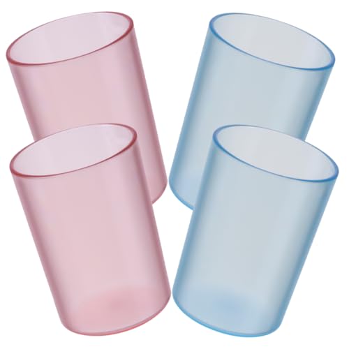 Yardenfun 4Stücke Badezimmerbecher Robuste Zahnbürstenbecher Trinkbecher und Mundwasserbecher aus Langlebigem für Zuhause Vielseitig Einsetzbar Yardenfun 4Stücke Badezimmerbecher Robuste Zahnbürstenbecher Trinkbecher und Mundwasserbecher aus Langlebigem für Zuhause Vielseitig Einsetzbar von Yardenfun