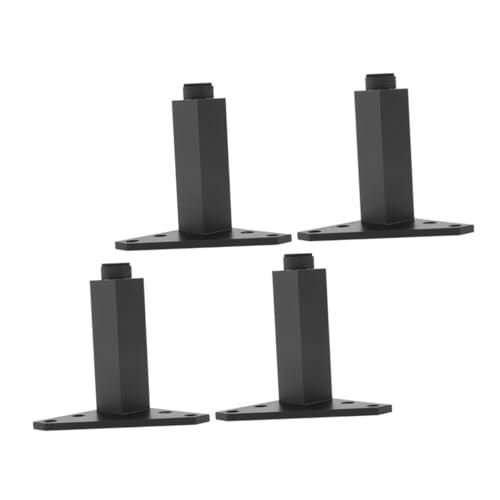 Yardenfun 4Stücke Verstellbare Möbelstützfüße Tischbeine für Schränke Sofas und Möbel mit Höhe Einfache Installation und Langlebiges Design von Yardenfun