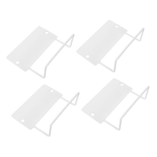 Yardenfun 4stücke Matratzenstopper Für Bettrahmen rutschfeste Matratzenhalter Eisen-gleitstopper Mit Schrauben Kompatibel Für Matratzen Und Möbel Zur Stabilisierung von Yardenfun