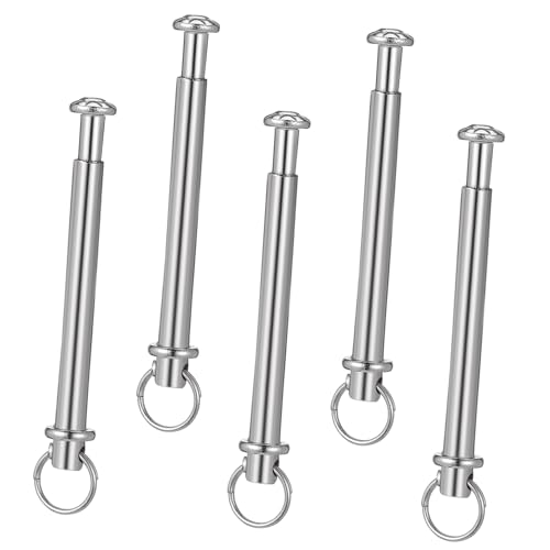 Yardenfun 5 Sätze Faltbarer Handfächer Reparaturset Kit mit Soliden Schaftnieten und Muttern Rostfrei Installieren für Handventilator Instandhaltung von Yardenfun