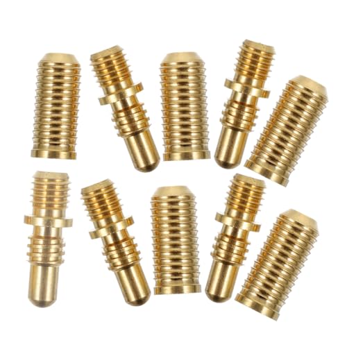 Yardenfun 5 Sätze Kupfer Billardqueue Schrauben Stabile Pool Cue Connector Schrauben Einfache Montage Vielseitig für Freizeit und Wettkampf Sichere Verbindung für Reparatur und Verlängerung Yardenfun 5 Sätze Kupfer Billardqueue Schrauben Stabile Pool Cue Connector Schrauben Einfache Montage Vielseitig für Freizeit und Wettkampf Sichere Verbindung für Reparatur und Verlängerung von Yardenfun