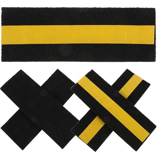 Yardenfun 5 Stück Deckenventilator Filterpads Selbstklebend Luftfilter für Ventilatorblätter zur Luftreinigung und Staubfilterung Geeignet für Deckenventilatoren Zuhause und Büro von Yardenfun