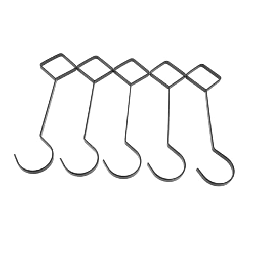 Yardenfun 5 Stück Metall Kleiderhaken Hochleistungs diamant Haken für Kleidung und Taschen Vielseitig Einsetzbar in Kleiderschrank Geschäft und Haushalt Robust und Langlebig von Yardenfun