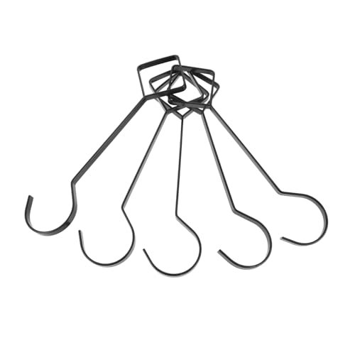 Yardenfun 5 Stück Metall kleiderhaken Lang Hochleistungshaken aus Manganstahl Robuste Handtaschen Mantelhaken für Schrank Rutschfest Langlebig Geeignet zur Aufbewahrung von Taschen und Yardenfun 5 Stück Metall kleiderhaken Lang Hochleistungshaken aus Manganstahl Robuste Handtaschen Mantelhaken für Schrank Rutschfest Langlebig Geeignet zur Aufbewahrung von Taschen und von Yardenfun