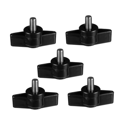 Yardenfun 5 Stück Teiliges Außensechskant schrauben aus Edelstahl Schmetterlingsförmige T griff Daumenschrauben Rostfrei Langlebig für Lampen Maschinen und Elektronik Yardenfun 5 Stück Teiliges Außensechskant schrauben aus Edelstahl Schmetterlingsförmige T griff Daumenschrauben Rostfrei Langlebig für Lampen Maschinen und Elektronik von Yardenfun